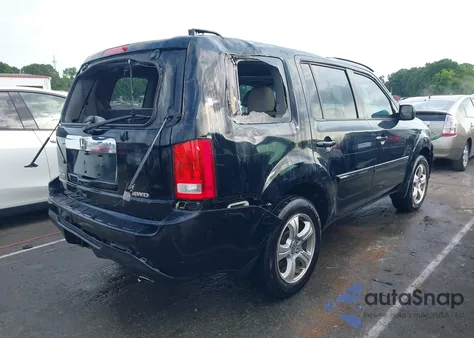 2015 Honda Pilot Ex-L from USA, damaged, VIN 5FNYF4H51FB024178